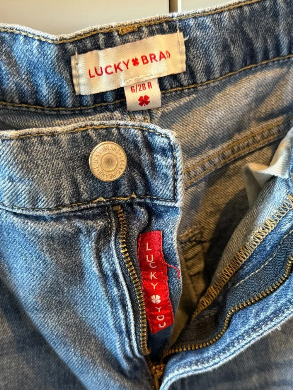 Lucky Brand Women's Baggy Jeans - Picture 3 of 6